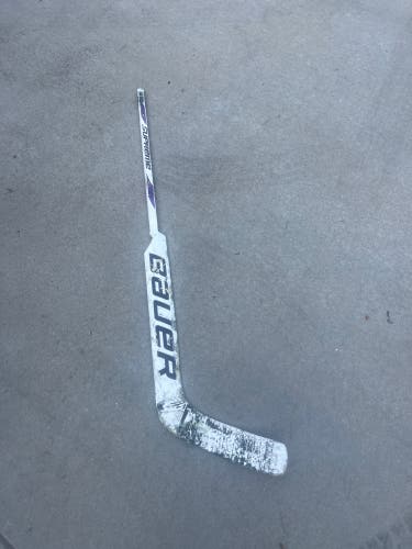 Senior Bauer Supreme 7500 Regular Goalie Stick 25.5" Paddle Pro Stock (Used)