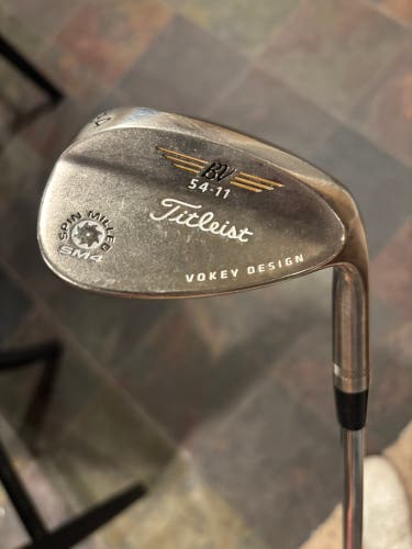 Men's Titleist BV Vokey SM4 Right Handed Wedge Regular Flex 54 Degree Steel Shaft (Used)