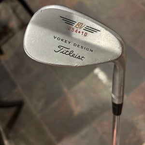 Men's Titleist BV Vokey Right Handed Wedge Regular Flex 54 Degree Steel Shaft (Used)
