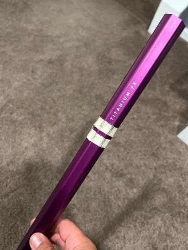 Purple savage X Lacrosse Titanium 7X
