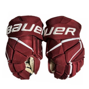 Bauer Vapor Hyperlite Pro Stock Gloves 13" Maroon