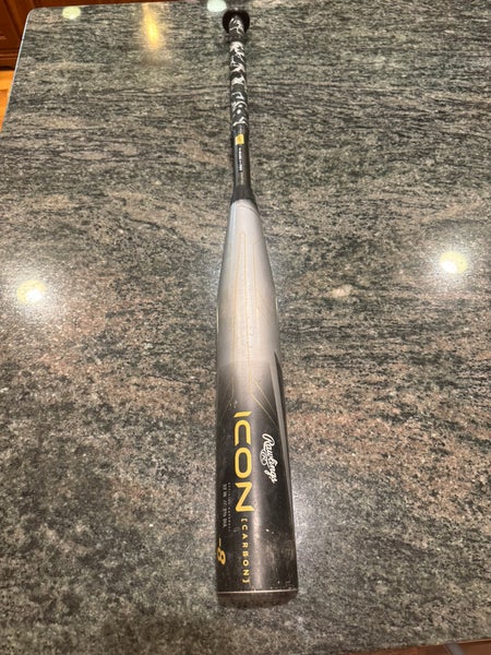 2024 Rawlings Icon Composite USABat Certified Bat (-8) 24 oz 32" (Used)