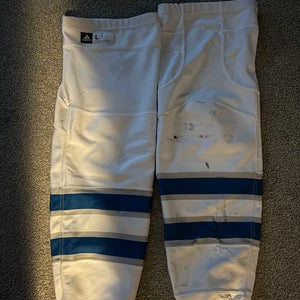Winnipeg Jets Pro Stock Large Adidas Socks (Used)