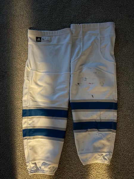 Winnipeg Jets Pro Stock Large Adidas Socks (Used)