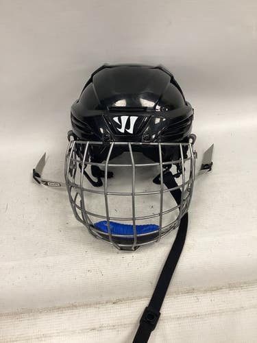 Used Warrior LEARN TO SKATE Helmet Cage Combo Black SM 11851-S000036389