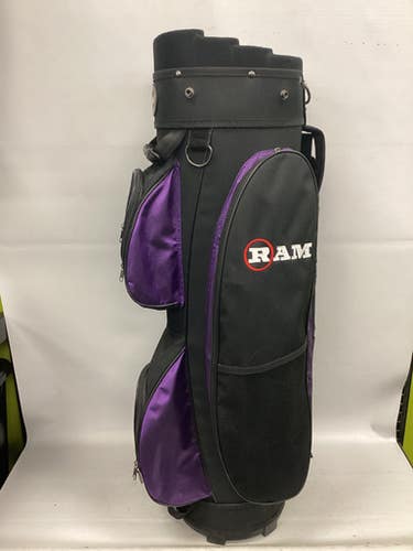 Used Ram RAM AUTHENTIC Mens Cart Bag Purple 11851-S000036367