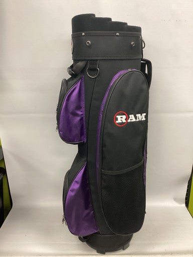Used Ram RAM AUTHENTIC Mens Cart Bag Purple 11851-S000036367