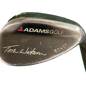 Adams Tom Watson Lob Wedge 60*07 RH Performance Lite Stiff Steel 34.5" New Grip