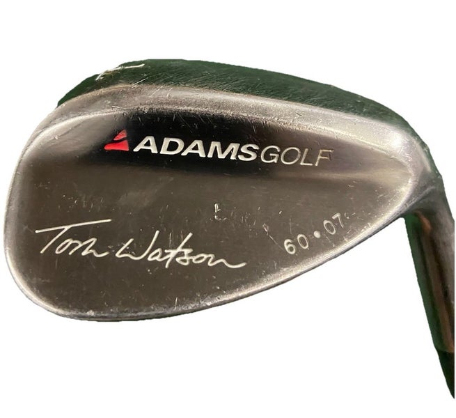 Adams Tom Watson Lob Wedge 60*07 RH Performance Lite Stiff Steel 34.5" New Grip