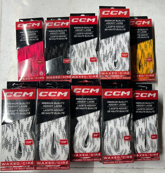 CCM Waxed Hockey Laces