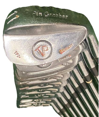 Toney Penna TP2 Stainless Iron Set 2-11 (SW) RH Stiff Steel 5i/37.5" Avon Grips