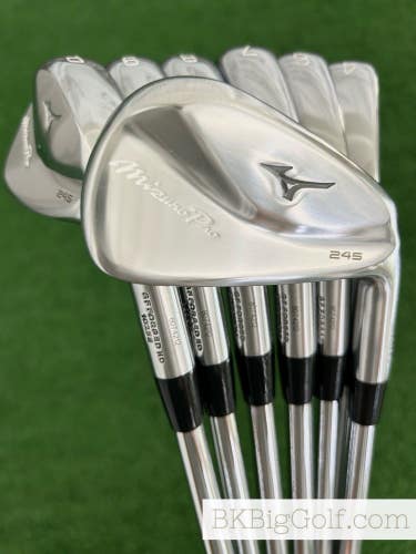Mizuno Pro 245 Forged Iron Set 4-P / NS Pro Modus Tour 120 Stiff