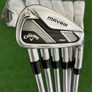Callaway Mavrik Pro Iron Set 5-A / True Temper Elevate 105 Stiff