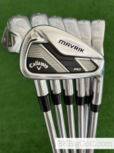 Callaway Mavrik Pro Iron Set 5-A / True Temper Elevate 105 Stiff