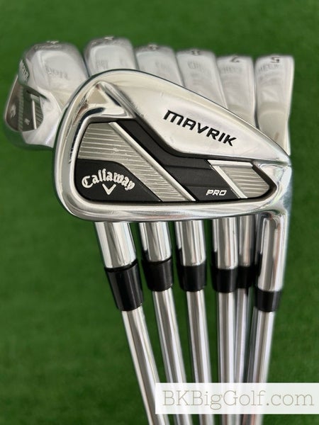 Callaway Mavrik Pro Iron Set 5-A / True Temper Elevate 105 Stiff
