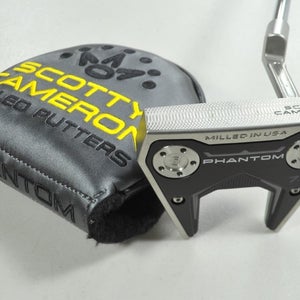 Titleist 2025 Scotty Cameron Phantom 7.2 35" Putter Right Steel # 199638