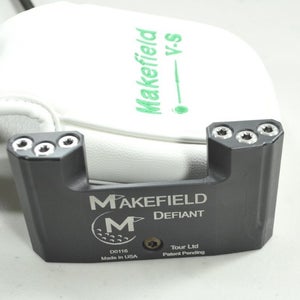 Makefield Defiant Center Shafted 34" 70* Putter RH KBS CR 120 Steel # 195627