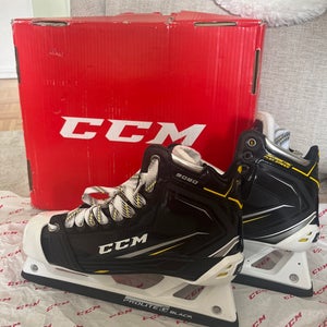 CCM Tacks 9080 Hockey Goalie Skates Regular Width  9 (New)