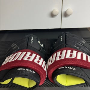 Warrior Alpha DX Gloves 14" Pro Stock Coyotes Crouse(new Palms)