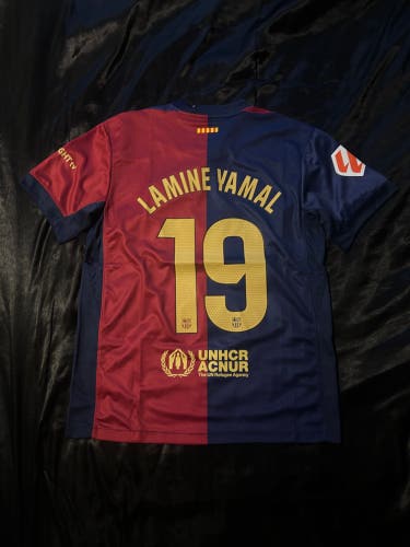 2024/2025 Barcelona X Cactus Jack Home Kit La Liga Patch Lamine Yamal