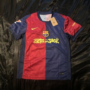2024/2025 Barcelona X Cactus Jack Home Kit La Liga Patch