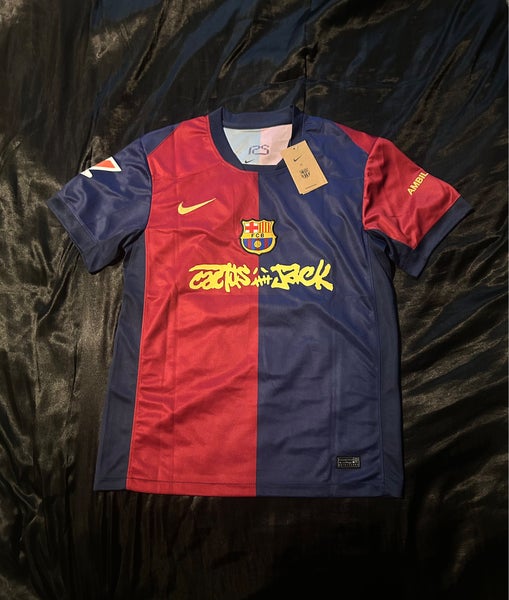 2024/2025 Barcelona X Cactus Jack Home Kit La Liga Patch