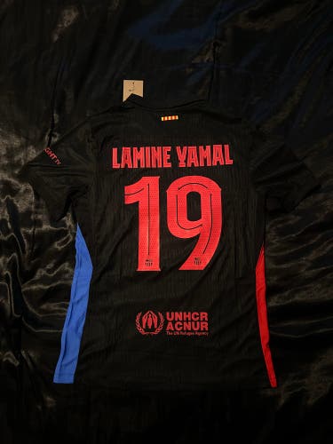 2024/2025 Barcelona Away Kit UCL Patch Lamine Yamal
