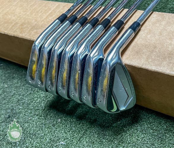 Used Nike Vapor Pro Combo Forged Irons 4-PW Tour 120 TX X-Stiff Steel Golf Set