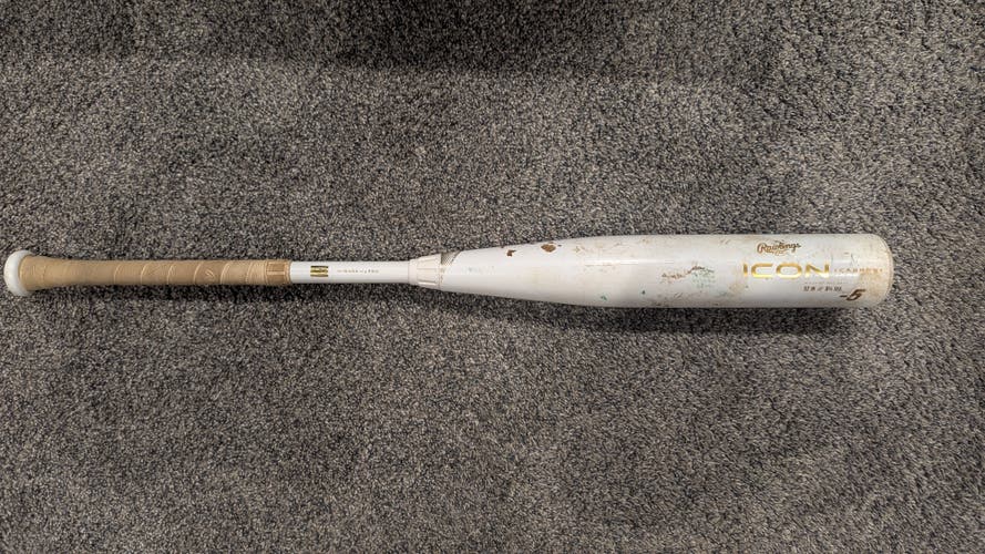 2024 Rawlings Icon Composite USSSA Certified Bat (-5) 27 oz 32" (Used)