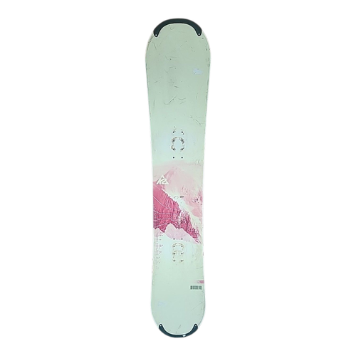 K2 Mountains Blank Snowboard 155 cm White