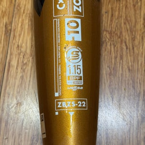Used 2022 DeMarini Zoa Bat USSSA Certified (-10) Composite 20 oz 30"