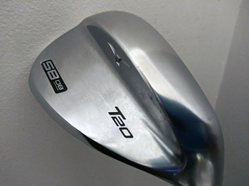 Mizuno T-20 Chrome Lob Wedge 58* 08* (Steel Dynamic Gold Tour Issue)