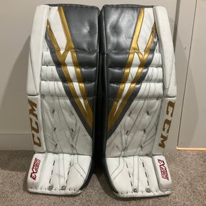 Maxime legace Vegas golden knights pro stock/game used pads