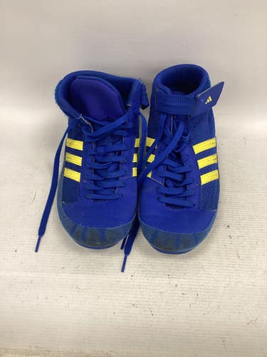 Used Adidas Wrestling Shoes Royal Blue Senior 7 11851-S000036328