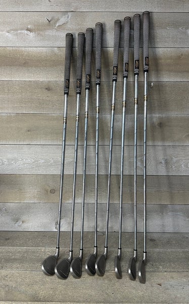Callaway Big Bertha X-12 Iron Set 3-9 + Pw RH Dynamic Gold S400U Steel Sensicore