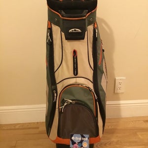 Sun Mountain S-One Cart Golf Bag with 14-way Dividers & Rain Cover