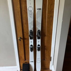 Line Vision 98 179cm with Adjustable Marker Alpinist Backcountry Bindings and Skins