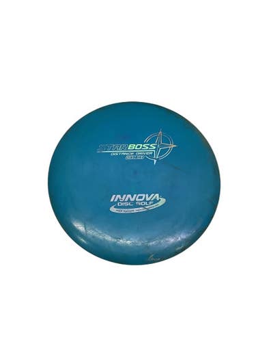 Used Innova STAR BOSS Disc Golf Driver Royal Blue 11347-S000253247