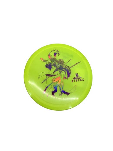 Used Discraft ATHENA BIG Z Disc Golf Driver Yellow 11347-S000253246