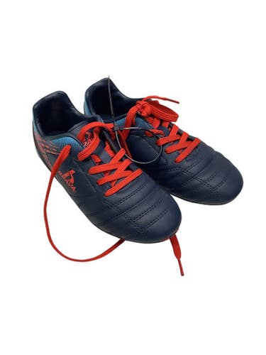 Used Brava Soccer Cleats Navy Blue And Red Junior 01 11347-S000253235