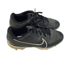 Used Nike DIAMOND BB/SB Cleats Black Junior 05 11347-S000253208