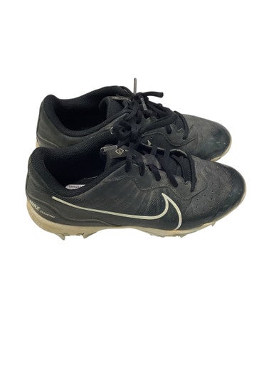 Used Nike DIAMOND BB/SB Cleats Black Junior 05 11347-S000253208