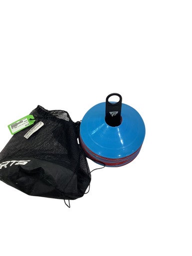 Used 50 COUNT PRACTICE CONES Soccer Training Aids 11347-S000253195