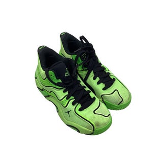 Used Jordan Basketball Shoes Y Neon Green Junior 05.5 11347-S000253200