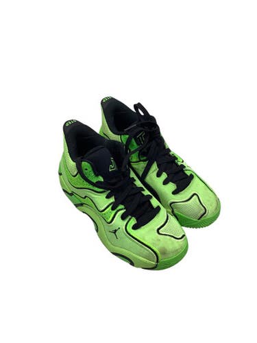 Used Jordan Basketball Shoes Y Neon Green Junior 05.5 11347-S000253200
