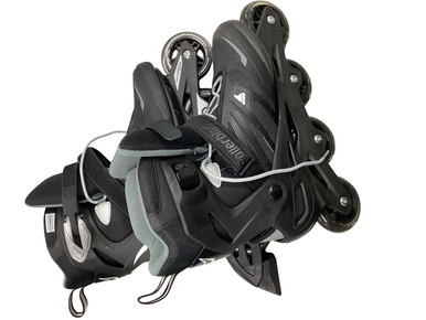 Used Rollerblade ZETRABLADE Senior Rec Fitness Skates Black Senior 9 11613-S000165756