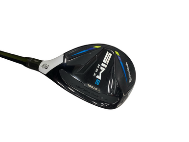 Used Taylormade SIM 2 MAX Mens Hybrid Club RH 3 Hybrid 11613-S000165753