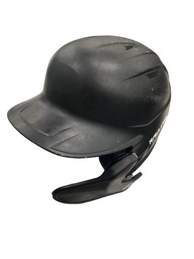 Used Rawlings MACH-JR-REVA Batting Helmet No Mask Black S/M 11613-S000165751