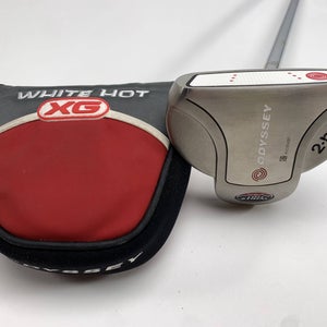 Odyssey White Hot XG 2-Ball CenterShaft Putter 34" Mens RH HC NEW