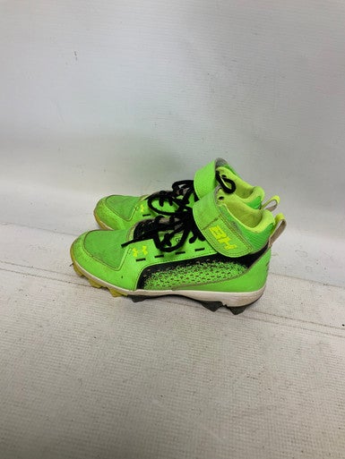 Used Under Armour BH BB/SB Cleats Green Junior 02 11823-S000033431
